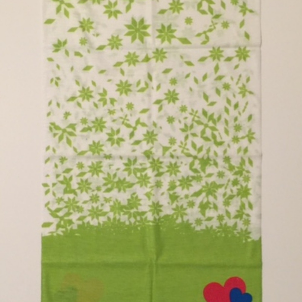 Seamless Headscarf - Spring Heart Pattern